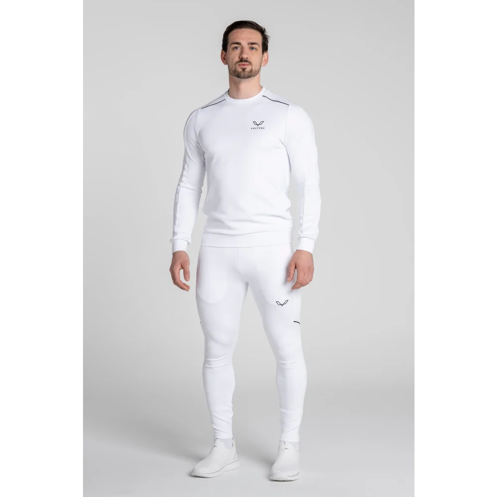 ’Excellence’ Premium Tracksuit - White / M - Tracksuit