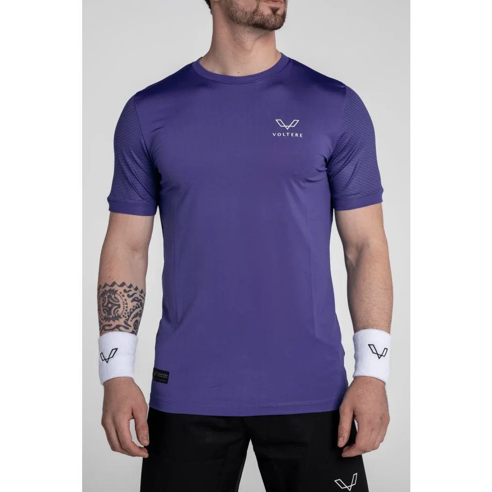 ’Vista’ Premium Tee - Violet / M - T-Shirt