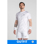 ’Genesis’ White - 3-pcs Padel Clothing Outfit - Pack