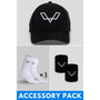 Padel and Tennis Accessory Pack - Black