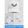 Padel and Tennis Premium Accessory Pack - White