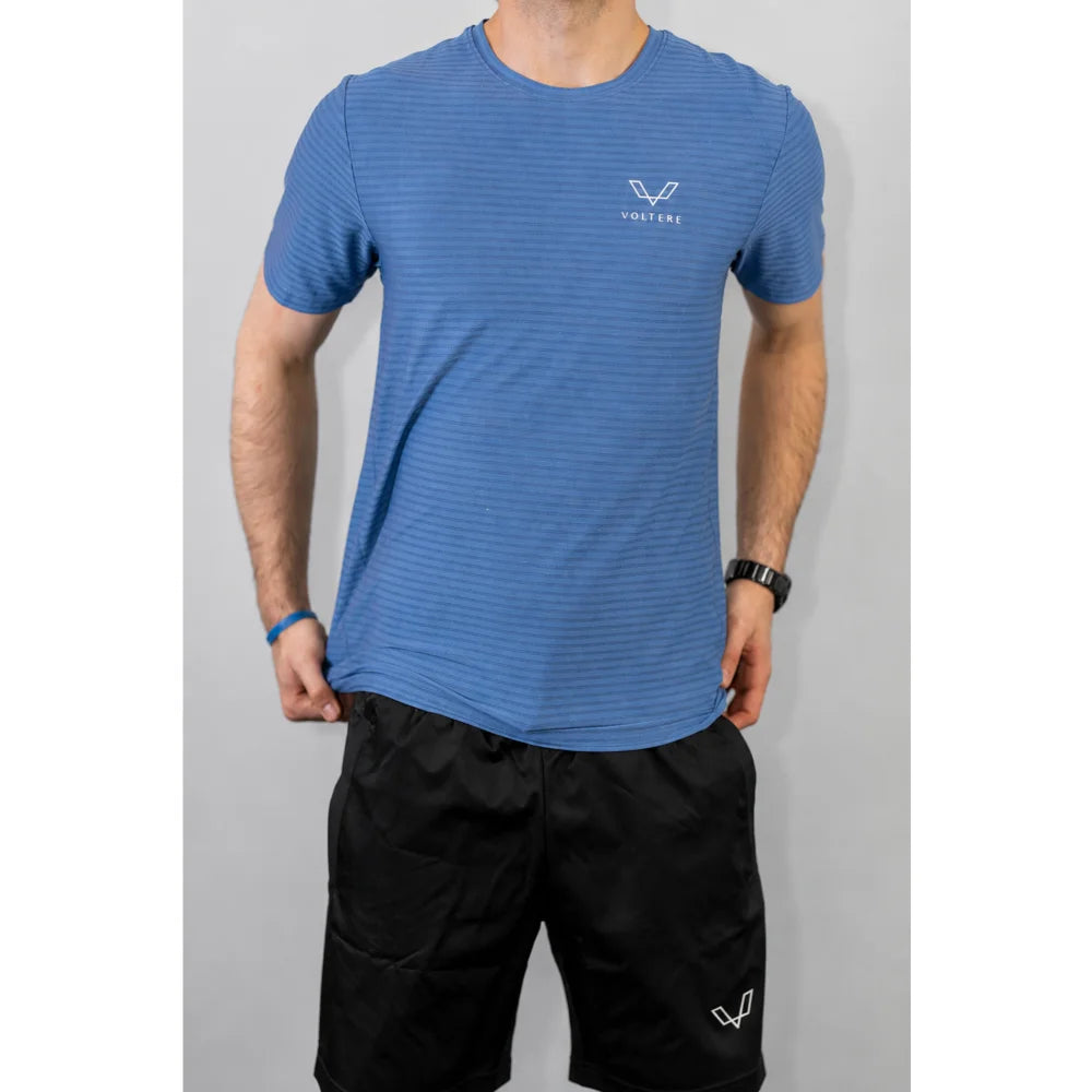 Technical Tee - L / Blue - T-Shirt